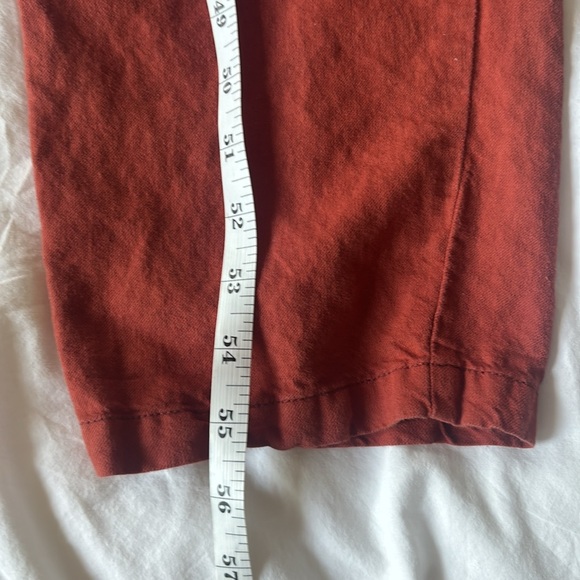 Like new Outerknown S.E.A. Jumpsuit in Henna - Picture 9 of 10